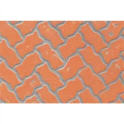JTT 97430 - Pattern Sheets: Interlocking Paving 2/pk - 1:100 - HO Scale