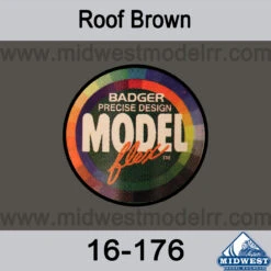 Badger MODELflex Paint - 16-176 Roof Brown