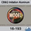 Badger MODELflex Paint - 16-193 CB&Q Imitation Aluminum