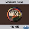 Badger MODELflex Paint - 16-45 Milwaukee Brown -Vallejo Shop 16 45 10925.1671410839