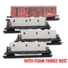 Micro-Trains Line 99302212 - CP Rail Camp 4-pack Canadian Pacific (CP) 24956, 424272, 424276, 424621 - N Scale