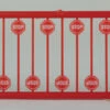 Tichy Train Group 2612 - Modern Stop Sign Red 18pcs - N Scale 1 Tichy Train Group 2612 - Modern Stop Sign Red 18pcs - N Scale -Vallejo Shop 2612 72524.1645224180