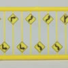 Tichy Train Group 2616 - Road Path Warning Signs 18 Pcs - N Scale -Vallejo Shop 2616 79146.1645224180
