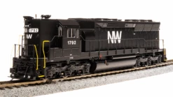 Broadway Limited 4287 - EMD SD45 W/ Paragon4 Sound/DC/DCC Norfolk & Western (NW) 1792 - HO Scale