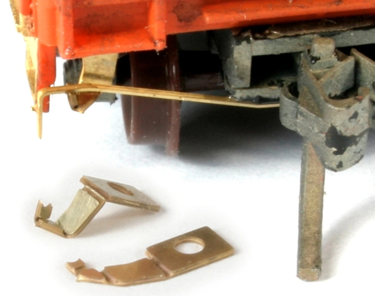 BLMA #404 - Freight Car Cut Levers (8 Pr) - N Scale 3 BLMA #404 - Freight Car Cut Levers (8 Pr) - N Scale