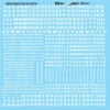 Microscale 70101 - Railroad Gothic Letters And Numbers White - N Scale -Vallejo Shop 70101 1 54578.1645223552
