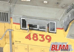BLMA #74 Angled Cab Sunshades (4 Pair) - N Scale