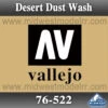 Vallejo 76-522 Desert Dust Wash 35ml Bottle -Vallejo Shop 76 522 91385.1645224328