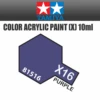 Tamiya 81516 - Acrylic Mini X-16 Purple - 10ml Bottle -Vallejo Shop 81516 74799.1645224076