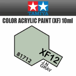 Tamiya 81712 - Acrylic Mini XF-12 J.N. Gray - 10ml Bottle