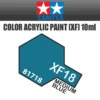 Tamiya 81718 - Acrylic Mini XF-18 Medium Blue - 10ml Bottle