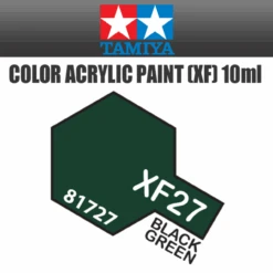 Tamiya 81727 - Acrylic Mini XF-27 Black Green - 10ml Bottle