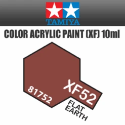 Tamiya 81752 - Acrylic Mini XF-52 Flat Earth - 10ml Bottle