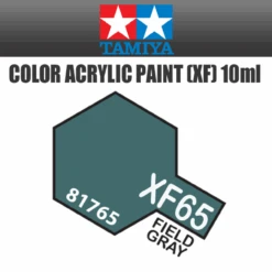 Tamiya 81765 - Acrylic Mini XF-65 Field Gray - 10ml Bottle