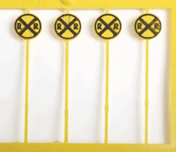 Tichy Train Group 8176 - Modern Crossing Signs 20 Pcs - HO Scale