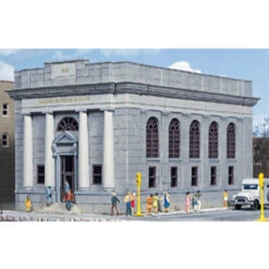 Walthers Cornerstone 933-3031 - Bailey Savings & Loan Kit - HO Scale