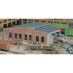 Walthers Cornerstone 933-3041 - Three-Stall Roundhouse - HO Scale