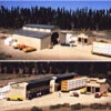 Walthers Cornerstone 933-3057 - Walton & Sons Lumber Yard - HO Scale -Vallejo Shop 933 3057 20224.1645224471