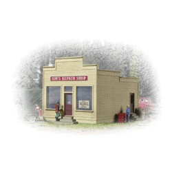 Walthers Cornerstone 933-3229 - Jim's Repair Shop Kit - N Scale