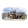 Walthers Cornerstone 933-3530 - Trackside Structures Kit - HO Scale -Vallejo Shop 933 3530 91383.1645224511