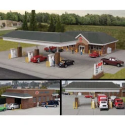 Walthers Cornerstone 933-3538 - Modern Travel Center Kit - HO Scale