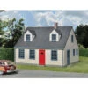 Walthers Cornerstone 933-3776 - Cape Cod House Kit - HO Scale -Vallejo Shop 933 3776 20778.1645224521