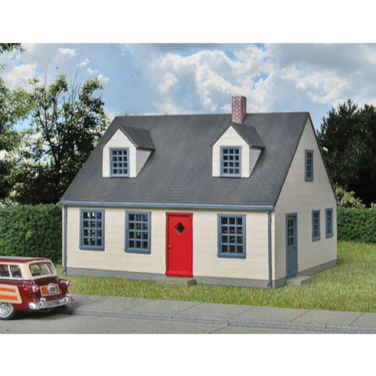 Walthers Cornerstone 933-3776 - Cape Cod House Kit - HO Scale 3 Walthers Cornerstone 933-3776 - Cape Cod House Kit - HO Scale