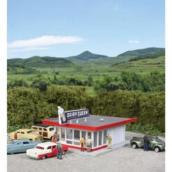 Walthers Cornerstone 933-3845 - Vintage Dairy Queen Kit - N Scale