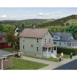 Walthers Cornerstone 933-3888 - Two-Story Frame House- N Scale