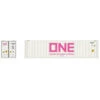 Atlas 50006000 - 40' Refrigerated Container [3-PACKS] ONE Set #1 (White/Pink) Ocean Network Express (SZLU) 9564004,9544707, 9556478 - N Scale