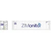 Atlas 50006004 - 40' Refrigerated Container [3-PACKS] ZIM (Monitor) Set #1 (White/Blue) ZIM (Monitor) (ZMOU) 8817369, 8817395, 8817414 - N Scale -Vallejo Shop ATL50006004 30195.1646001721