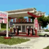 Blair Line 1002 - Hudson Oil Gas Station - N Scale Laser Cut Kit -Vallejo Shop BLR1002a 28386.1671410890