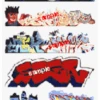 Blair Line 1246 Graffiti Decals - Mega Set #3 - N Scale -Vallejo Shop BLR1246 45555.1671410893