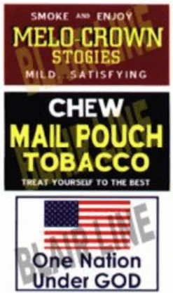 Blair Line 2254 - Barn Sign Set #5 - HO Scale