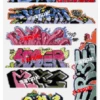 Blair Line 2257 Graffiti Decals - Mega Set #8 - HO Scale -Vallejo Shop BLR1257 19369.1671410909