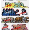 Blair Line 2259 Graffiti Decals - Mega Set #10 - HO Scale -Vallejo Shop BLR1259 62379.1671410910