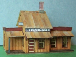 RslaserKits 3013 - Eatery At Forks - N Scale Kit