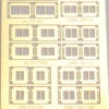 Gold Medal Models 160-61 - All Weather Diesel Locomotive Cab WIndows - N Scale -Vallejo Shop GMM 160 61 2 20049.1671411118