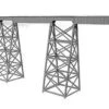 Micro Engineering 75-519 - Tall Steel Viaducts Standard Bridge, 320ft - N Scale -Vallejo Shop ME75519 04775.1645223455