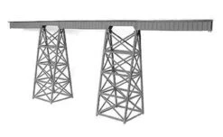 Micro Engineering 75-519 - Tall Steel Viaducts Standard Bridge, 320ft - N Scale