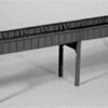 Micro Engineering 75-532 - Combination Bridge, 160ft Four Span Deck & Thru Girder - HO Scale -Vallejo Shop ME75532 32070.1645223456