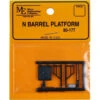 Micro Engineering 80-177 - Barrel Platform With Barrel - N Scale -Vallejo Shop ME80177 06361.1645223459