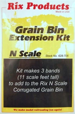 Rix Products 628-0705 - Grain Bin Extension Kit - N Scale