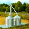 Rix Products N 708 - Guthrie Grain - N Scale -Vallejo Shop N Scale Rix Products 1 60 or 2 30 grain bins 121235701315 95078.1645223891
