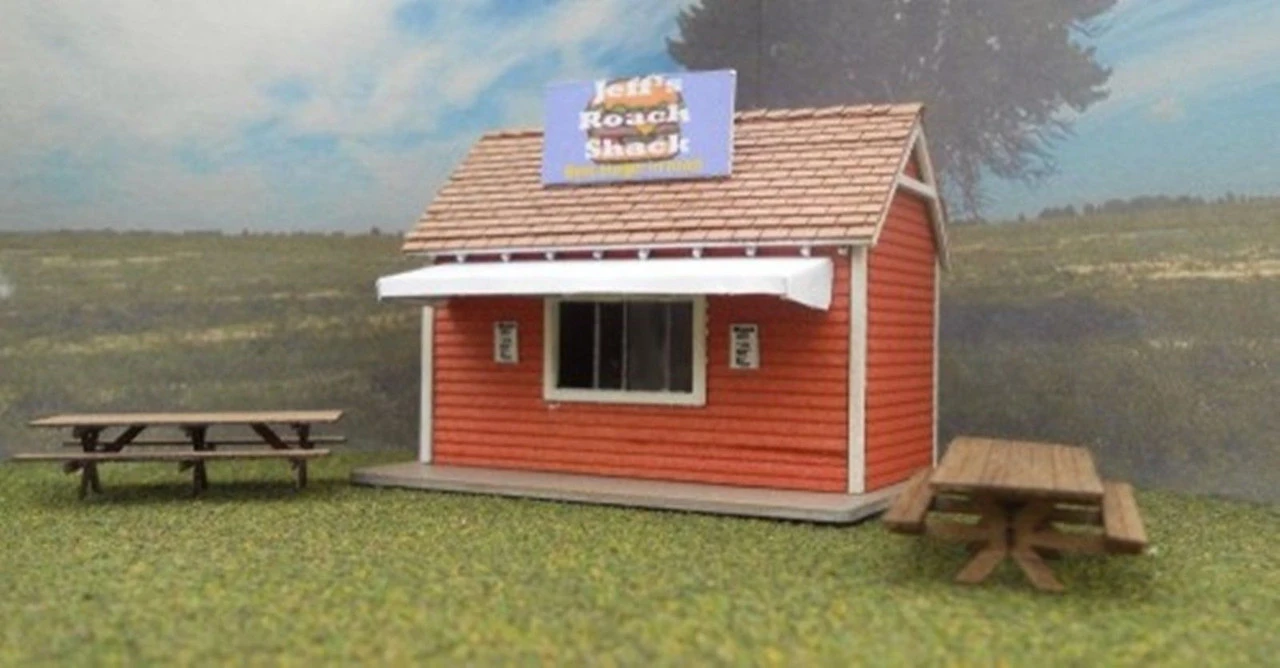 RslaserKits 3046 - Jeff’s Roach Shack - N Scale Kit 3 RslaserKits 3046 - Jeff’s Roach Shack - N Scale Kit