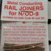 PECO SL-310 - Metal Conducting Rail Joiners For Code 55/80 - N Scale -Vallejo Shop Peco SL 310 Metal Conducting Rail joiners for NOO 9 121349490765 54929.1645223735
