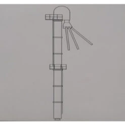 Rix Products 628-0707 - 120' Grain Elevator - N Scale