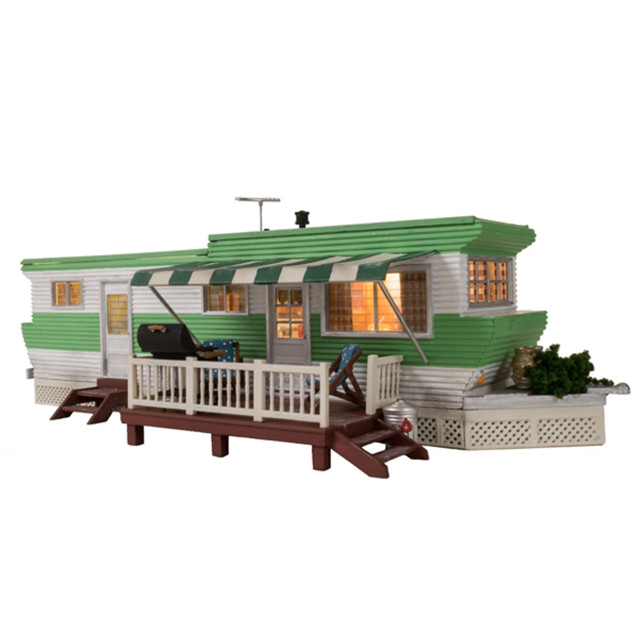 Woodland Scenics #4950 - Grillin And Chillin Trailer - N Scale 3 Woodland Scenics #4950 - Grillin And Chillin Trailer - N Scale