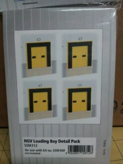 Wills Kits SSM312 - HGV Loading Bay Detail Pack - HO Scale