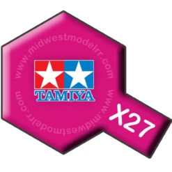 Tamiya 81027 - X27 Clear Red 23ml